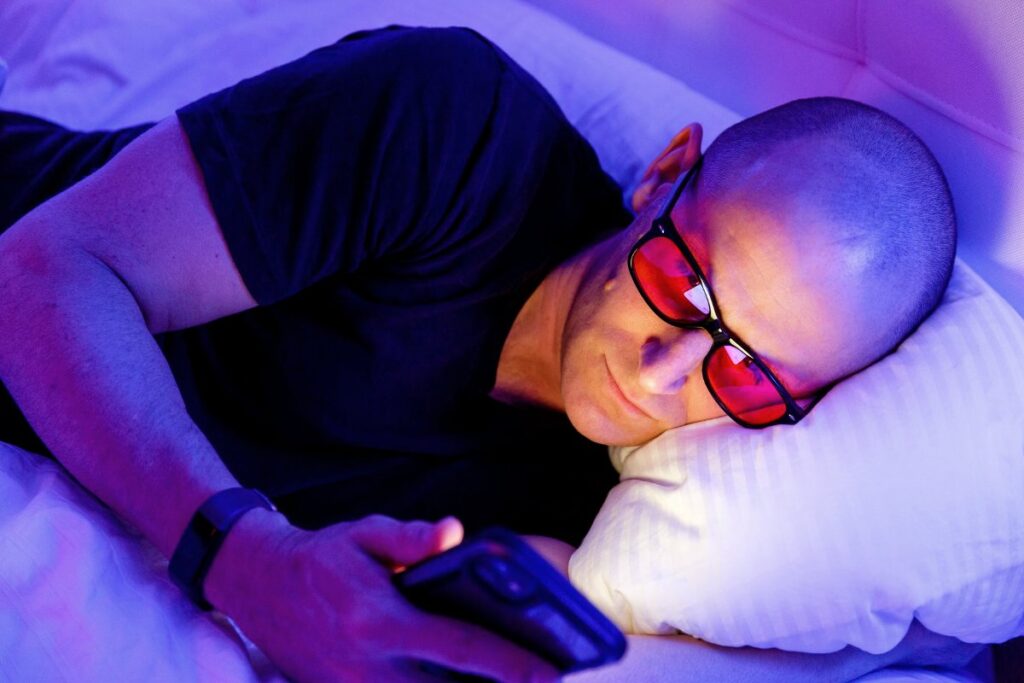 Swannick blue light blocking glasses