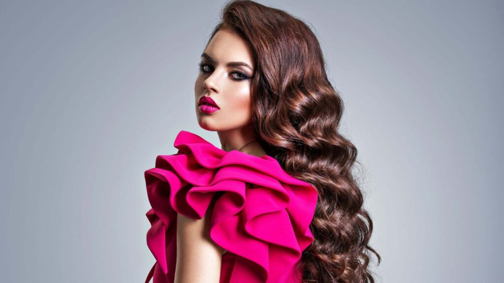 pink leather wedding dress