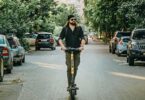 2 wheeler electric scooter accident