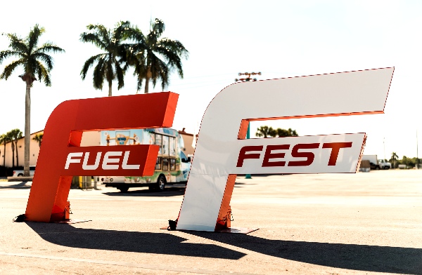 Tyrese Gibson and Cody Walker at FuelFest