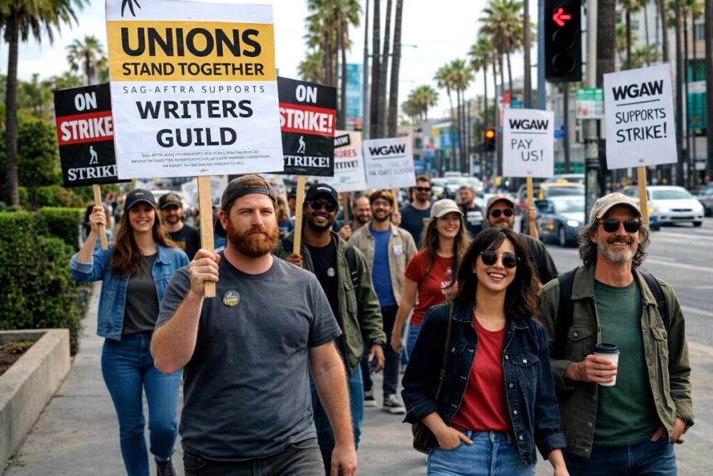 SAG-AFTRA actors union strike