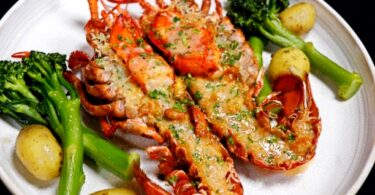Lobster Thermidor gourmet dishes
