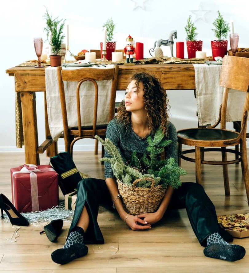 how to navigate the holidays alone