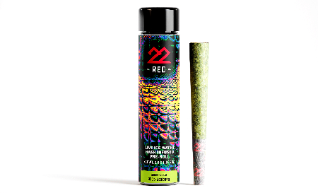 22Red Infused preroll_Hybrid_BCC x Jealousy