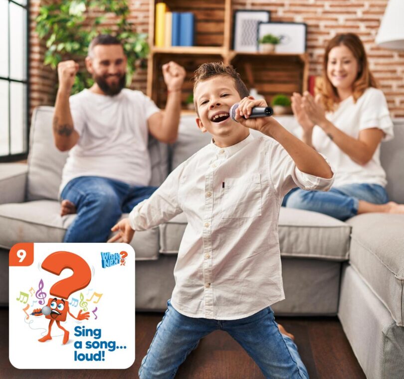 'What's Next?' A Life-Size Game by M&J Games