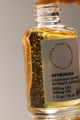 FLORA+ BAST’s Aphrodisia Intimate Arousal Oil with CBD
