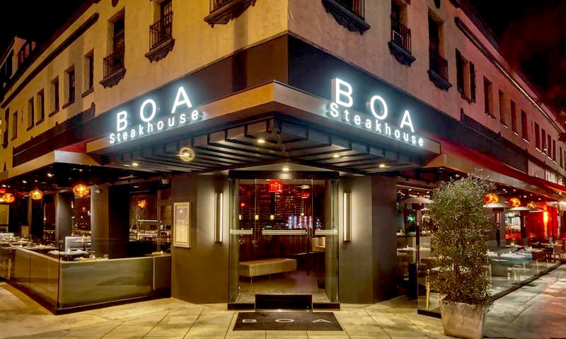 BOA Steakhouse Santa Monica, CA
