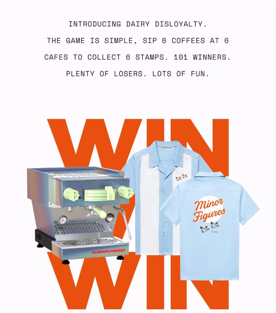 Dairy disloyalty enter to win