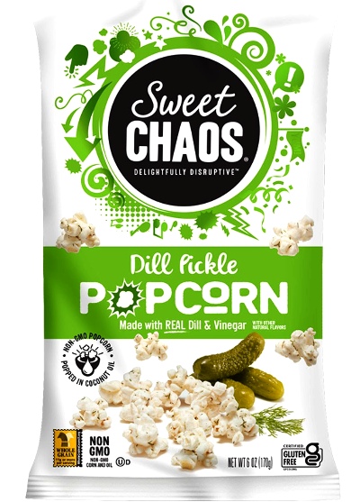 Sweet Chaos Popcorn: New Dill Pickle Popcorn Sweet Chaos Popcorn: New Dill Pickle Popcorn