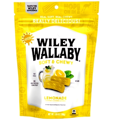 Wiley Wallaby Lemonade Licorice Wiley Wallaby Lemonade Licorice