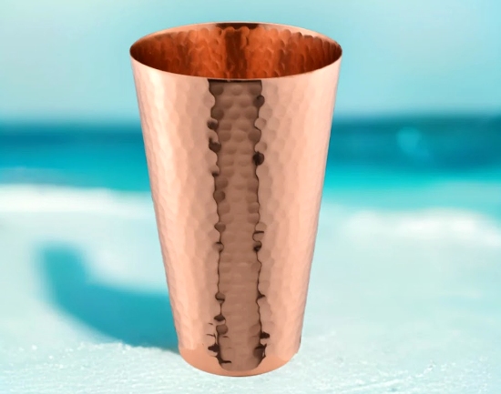 Prince of Scots Hamered Copper Tumbler Prince of Scots Hamered Copper Tumbler