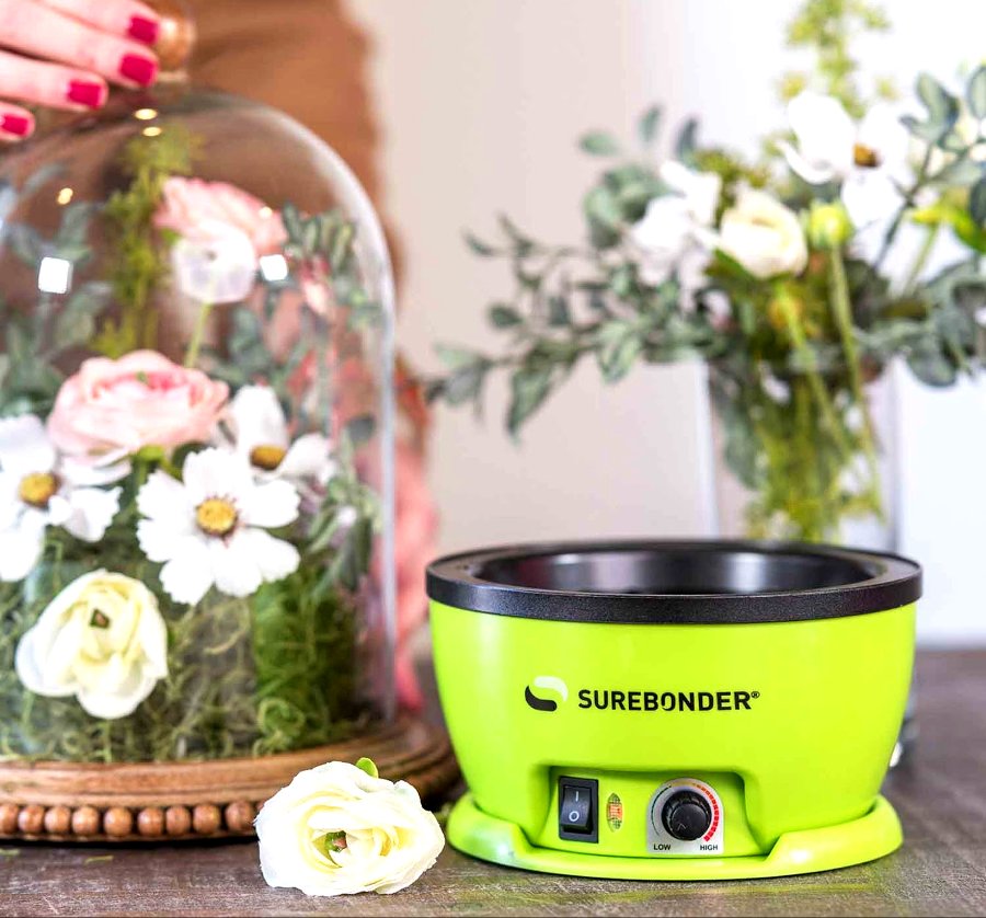 SureBonder professional hot glue skillet