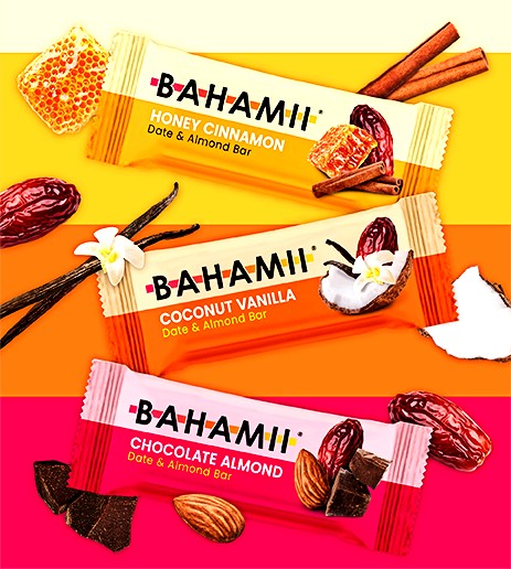 Bahamii Date & Almond Bars