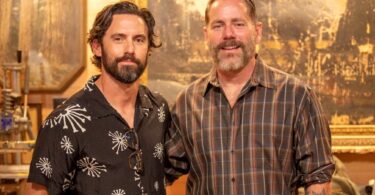 Milo Ventimiglia and Alex Carleton (Chief Creative Officer, Filson)