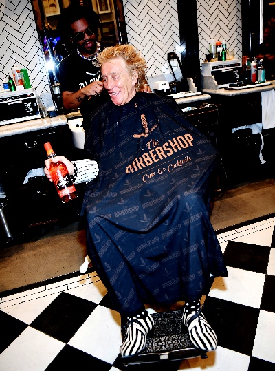 Sir Rod Stewart's Surprise Bash at The Barbershop Cuts & Cocktails at the Cosmopolitan Sir Rod Stewart's Surprise Bash at The Barbershop Cuts & Cocktails at the Cosmopolitan