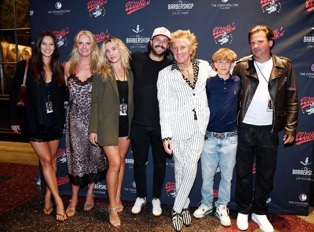 Sir Rod Stewart's Surprise Bash at The Barbershop Cuts & Cocktails