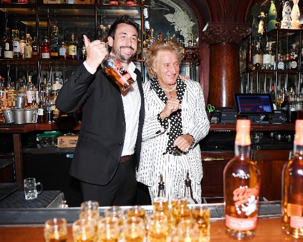 Sir Rod Stewart's Surprise Bash at The Barbershop Cuts & Cocktails at the Cosmopolitan