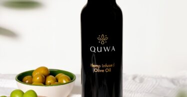 QUWA CBD Infused Extra Virgin Olive Oil