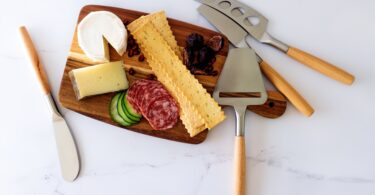 YOUZEY 5-Piece Cheese Board Set