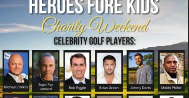 Jeremy Renner Heroes Fore Kids event