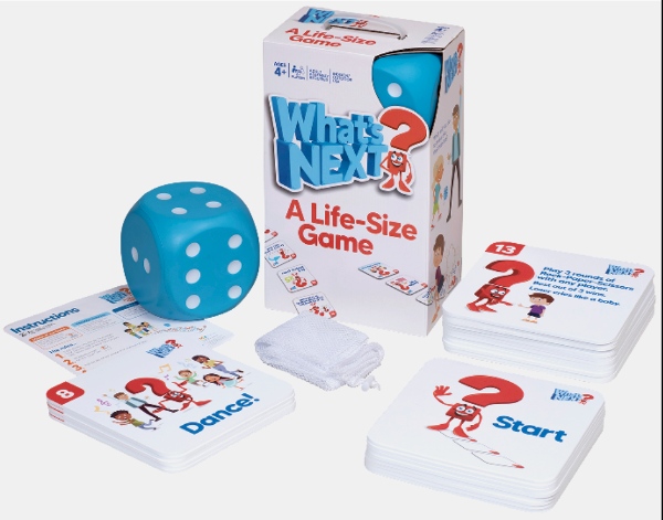 M&J Games' What's Next? A Life-Sized Game M&J Games' What's Next? A Life-Sized Game