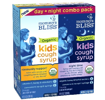 Mommys Bliss Organic Herbal Cough Syrup