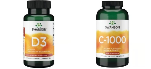 Swanson's Vitamin D and Vitamin C