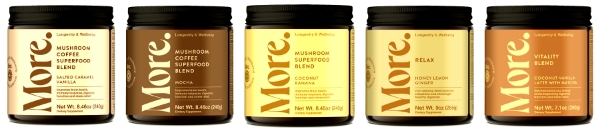 More.Longevity & Wellbeing: Wellness beverage blends