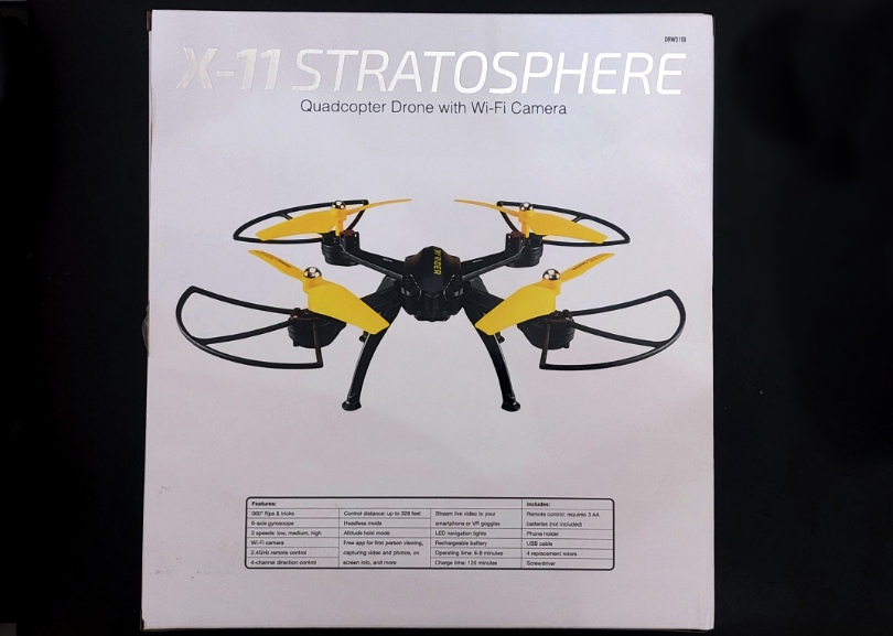 X-11 Stratosphere Sky Rider Quadcopter Drone