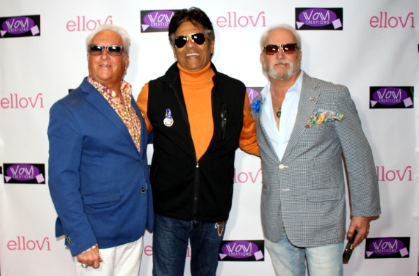 WOW Creations' Mark and Matt Harris with Eric Estrada WOW Creations' Mark and Matt Harris with Eric Estrada