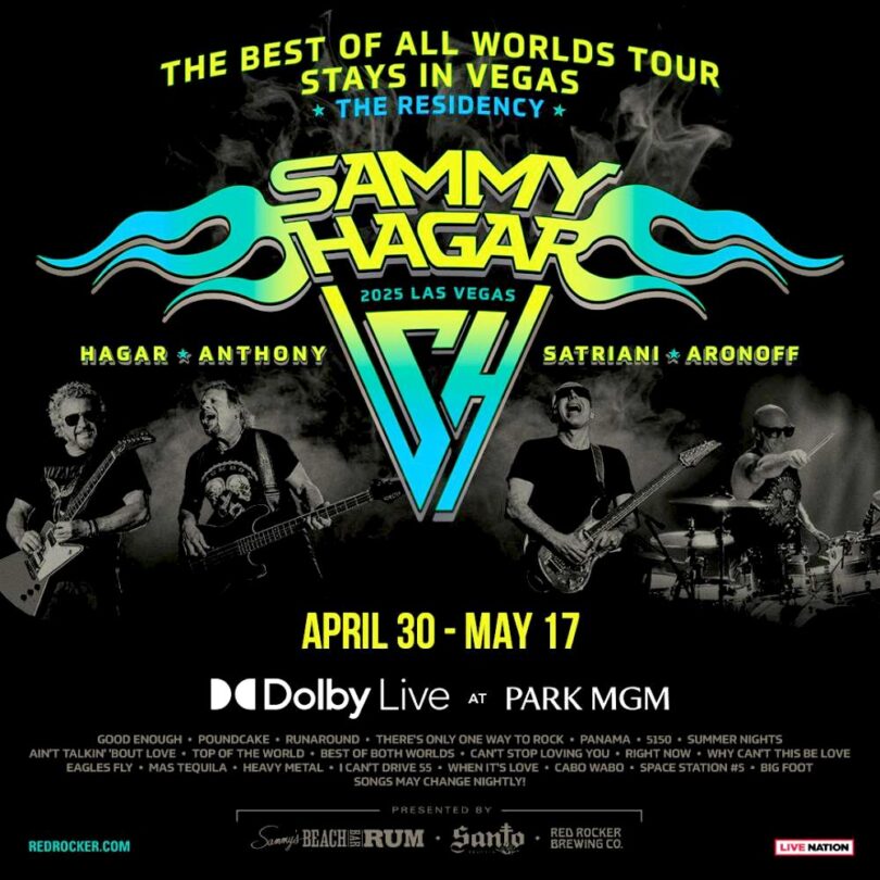 Best of All Worlds” Tour to Las Vegas Residency at Park MGM