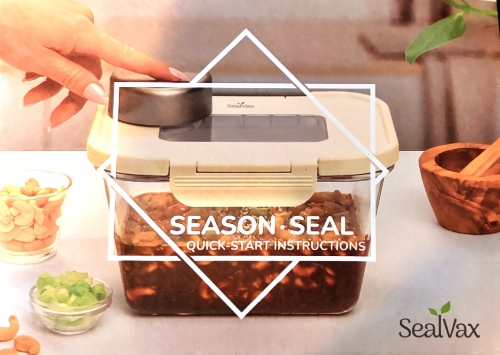 SealVax glass vacuum storage containers SealVax glass vacuum storage containers