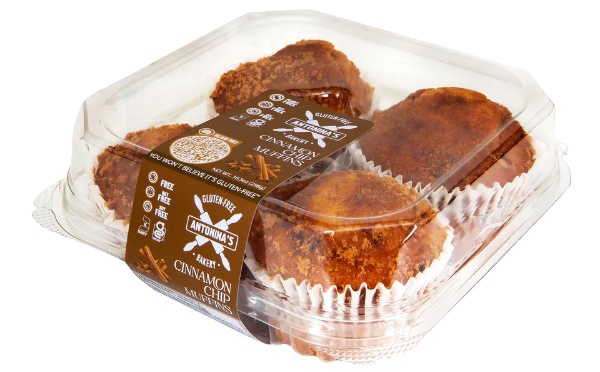 Antonina’s Gluten-Free Bakery Cinnamon Chip Muffins