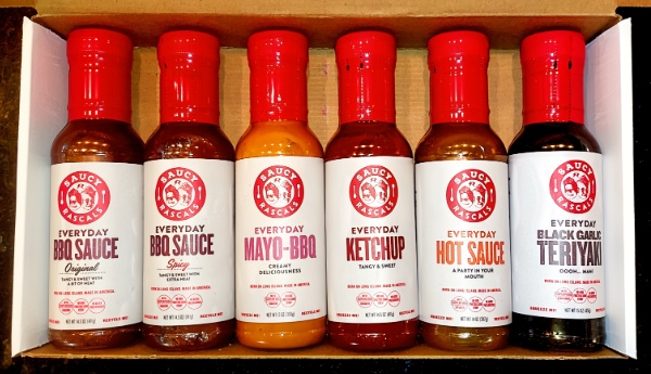 Saucy Rascals sauce sampler Saucy Rascals sauce sampler