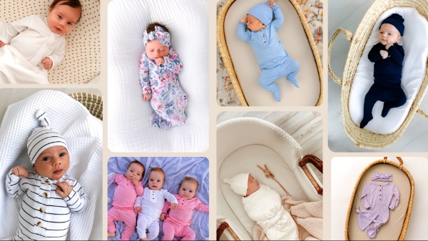 Stroller Society newborn sleepwear Stroller Society newborn sleepwear