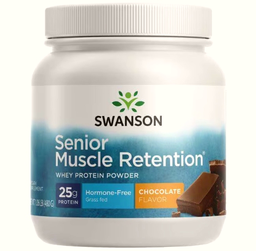 Swanson’s Senior Muscle Retention Whey Protein Powder Swanson’s Senior Muscle Retention Whey Protein Powder