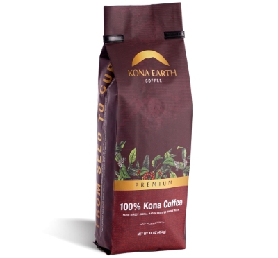 Kona Earth coffee