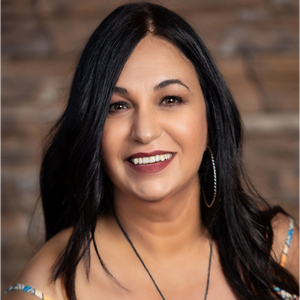 Fashion designer Valerie Perez