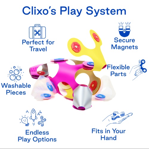 Clixo 9 New Magnetic Toy Sets Clixo 9 New Magnetic Toy Sets