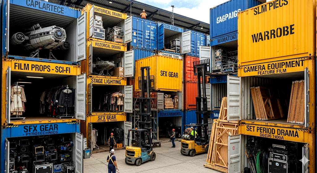 Entertainment Industry Storage: Shipping Containers