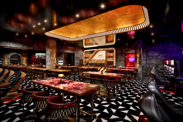 Fall in Las Vegas F1 Arcade