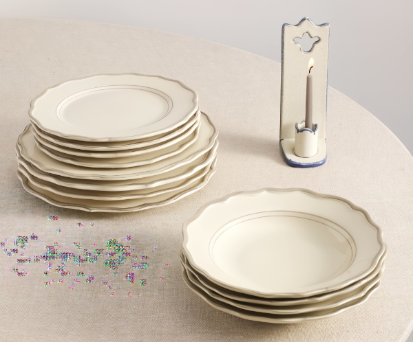 Maison Madison Sylvia12 Piece Dinnerware Set Maison Madison Sylvia 12 Piece Dinnerware Set