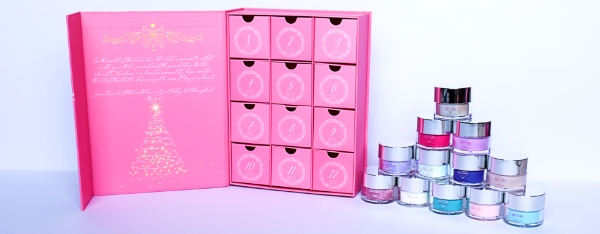 Virgo & Gem Advent Calendar Open with 12 Dip Powders Virgo & Gem Advent Calendar Open with 12 Dip Powders