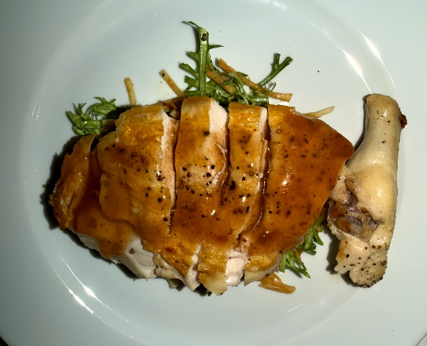 Roasted Chicken at Montauk Restaurant Redondo Beach CA