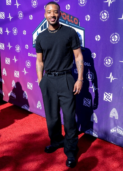 Actor Algee Smith attends Culture In Motion™, presented by The Apollo x Kwanza Jones. Photo by Mark Gunter/Getty Images for SUPERCHARGED® by Kwanza Jones 