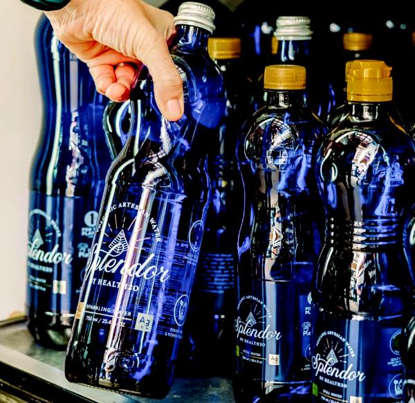 Splendor volcanic water