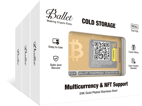 Ballet Gold Plated Wallet