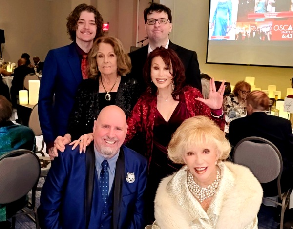 Golden Era Of Hollywood Stars Ruta Lee , Myrna Hansen ,Jacob Shovelski , Frank Sheftel And Producers Samuel Claesson