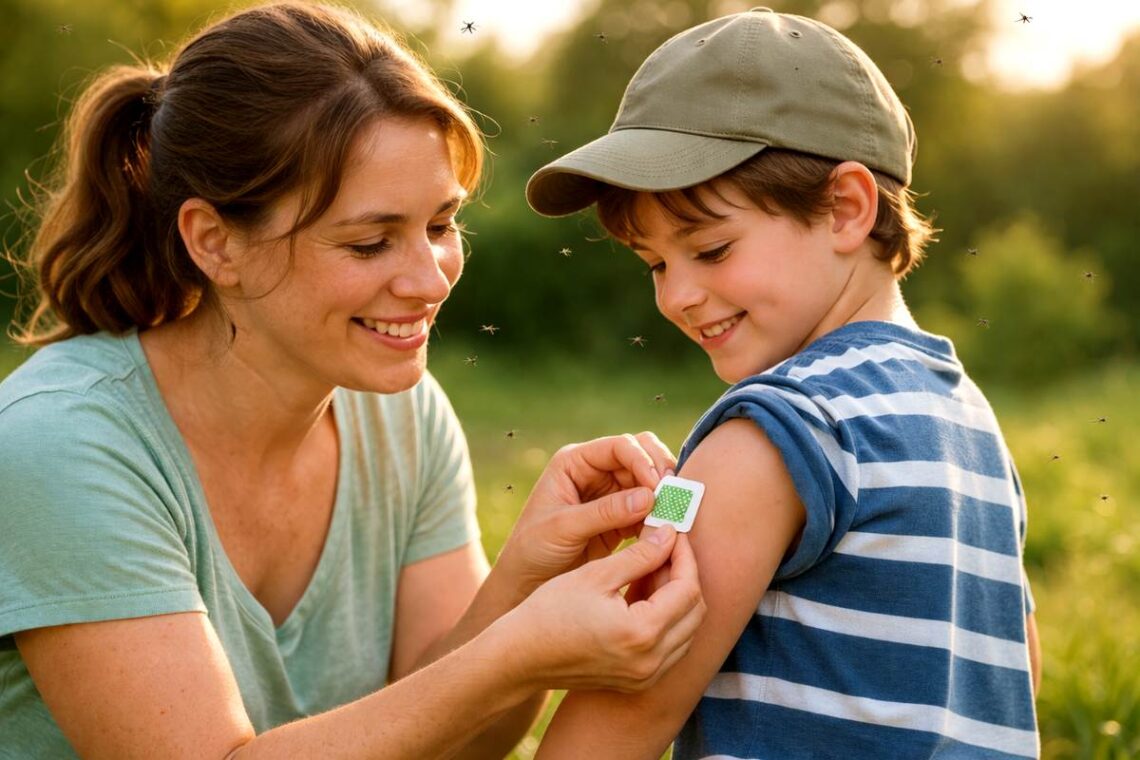 NATPAT BuzzPatch Mosquito Stickers Keep Mosquitoes Away Without Spray ...