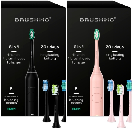Brushmo dental brush and floss
